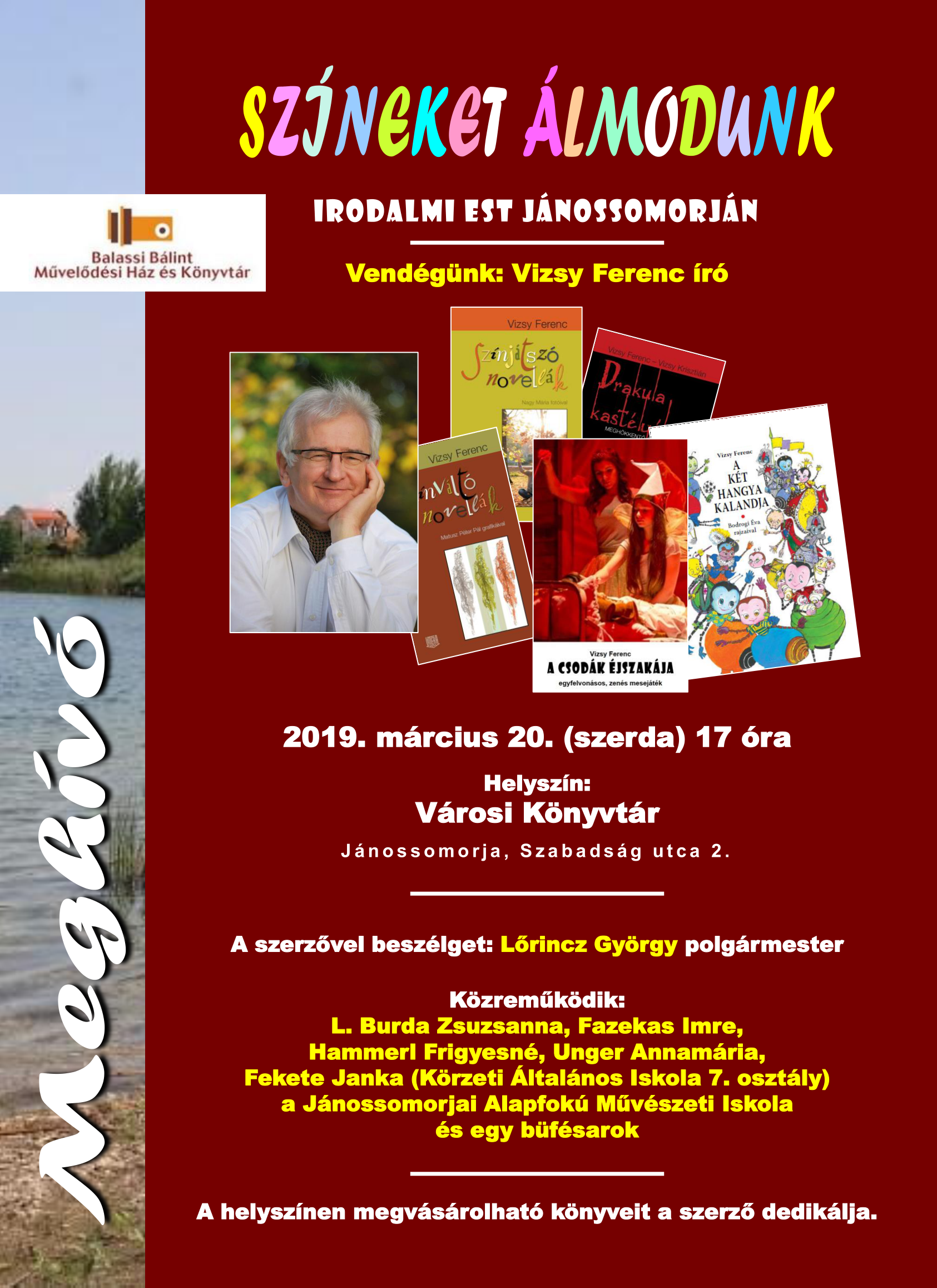 2019. 03. 20. Plakát Jánossomorja