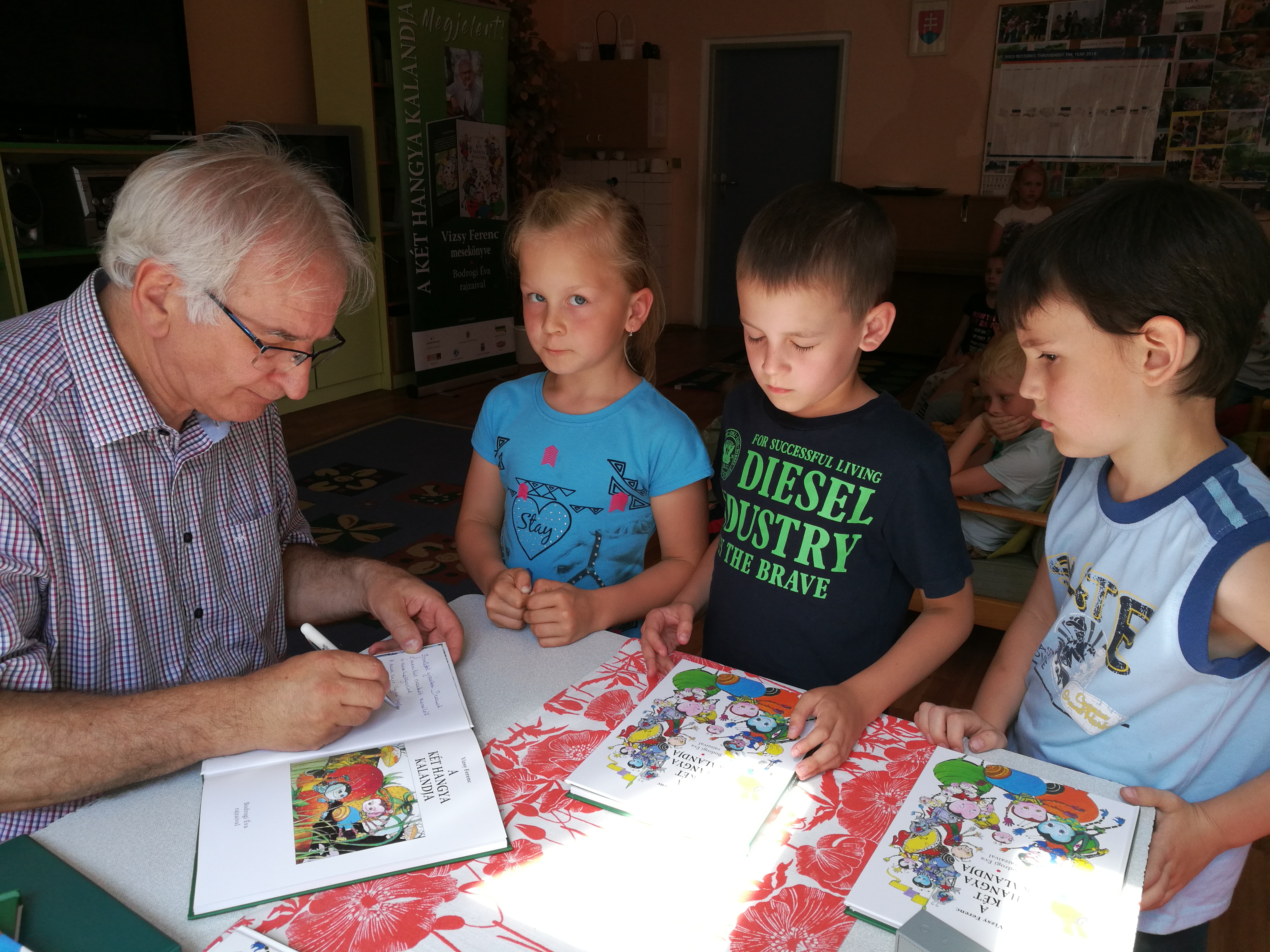 2018.05.11. Mesemisszió a somorjai általános iskolában