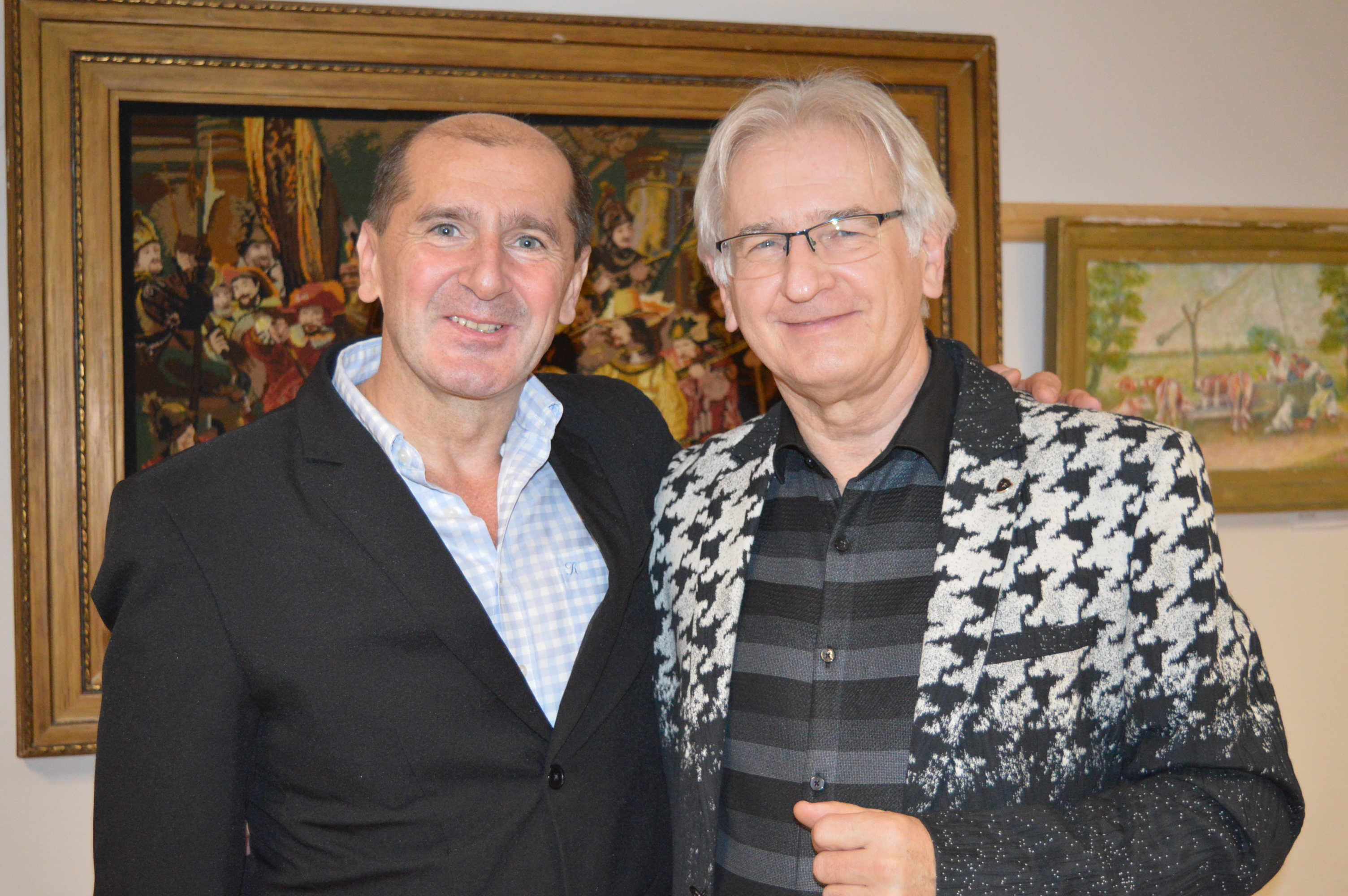 2019.02.07. Zenés irodalmi esten Dunasziget polgármesterével, Cseh Benjaminnal