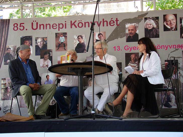 2014.06.13. Pódiumbeszélgetés a budapesti Ünnepi Könyvhéten